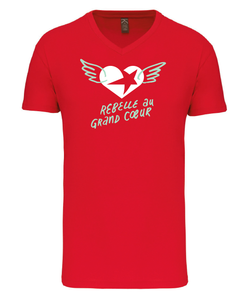 T-shirt Rebelle au grand cœur