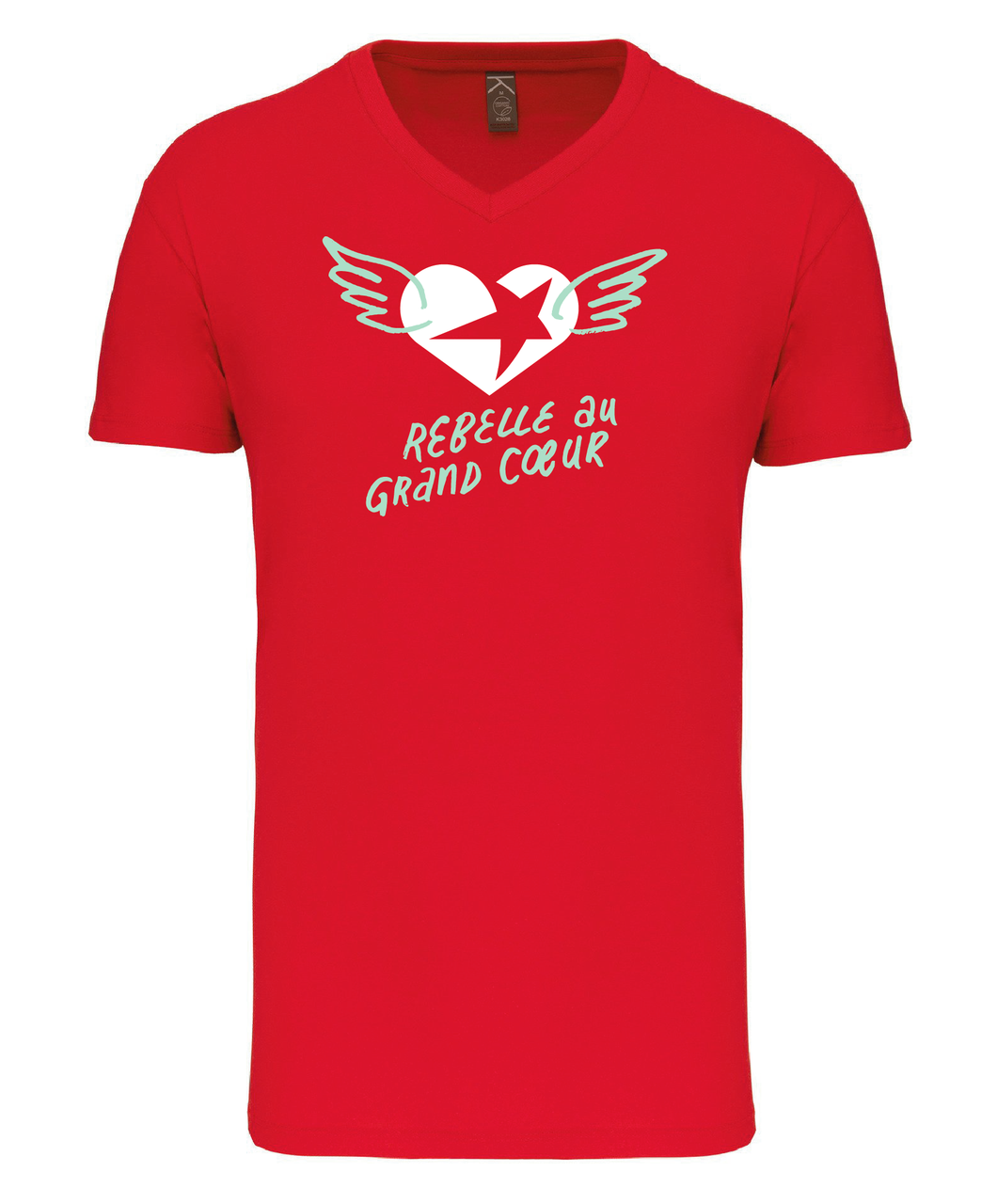 T-shirt Rebelle au grand cœur