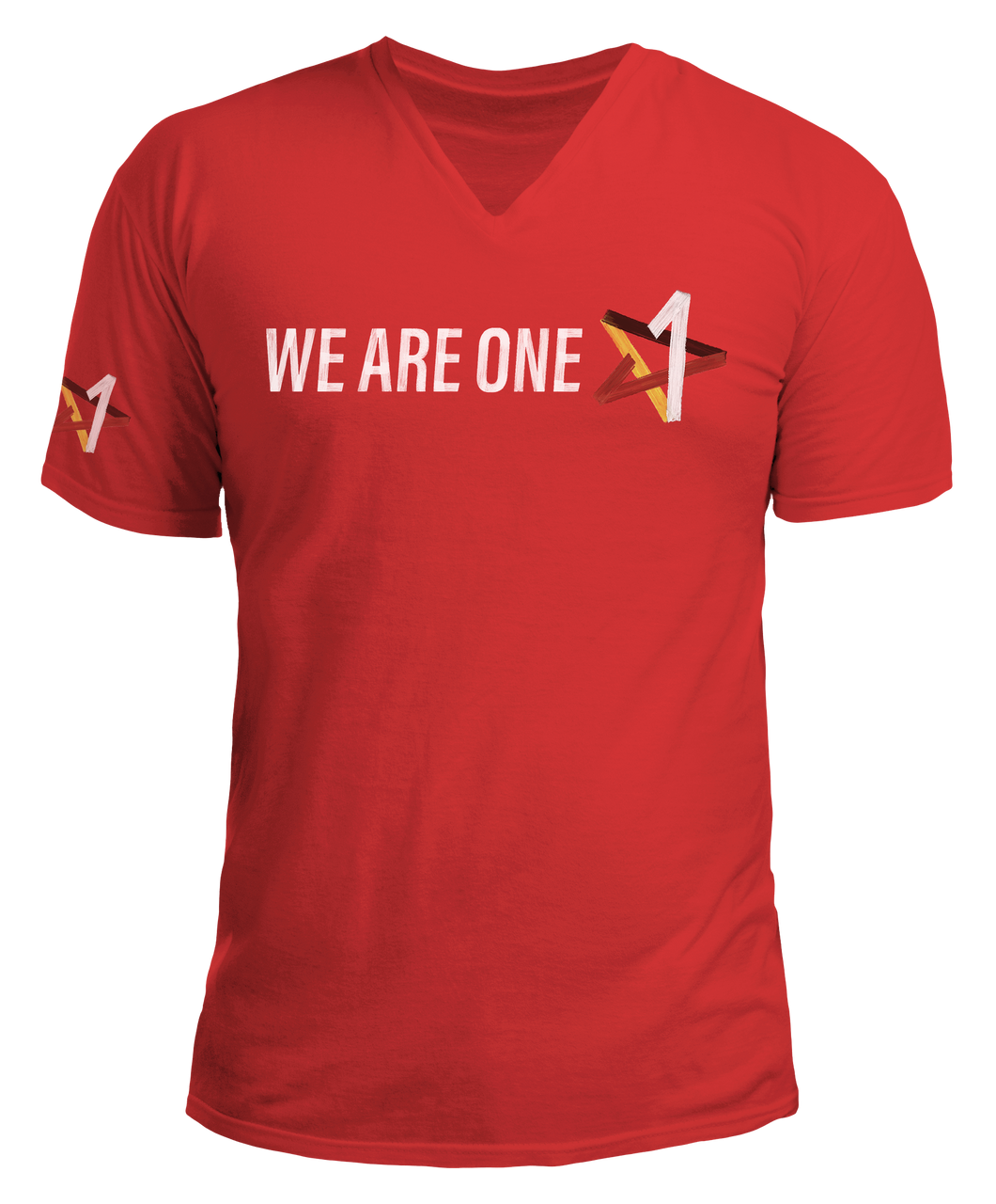 T-shirt We Are One (rouge)